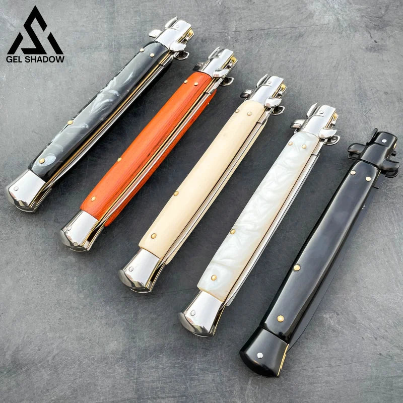 13’ Auto Italian Stiletto Switchblade (Massive Knife) Knives