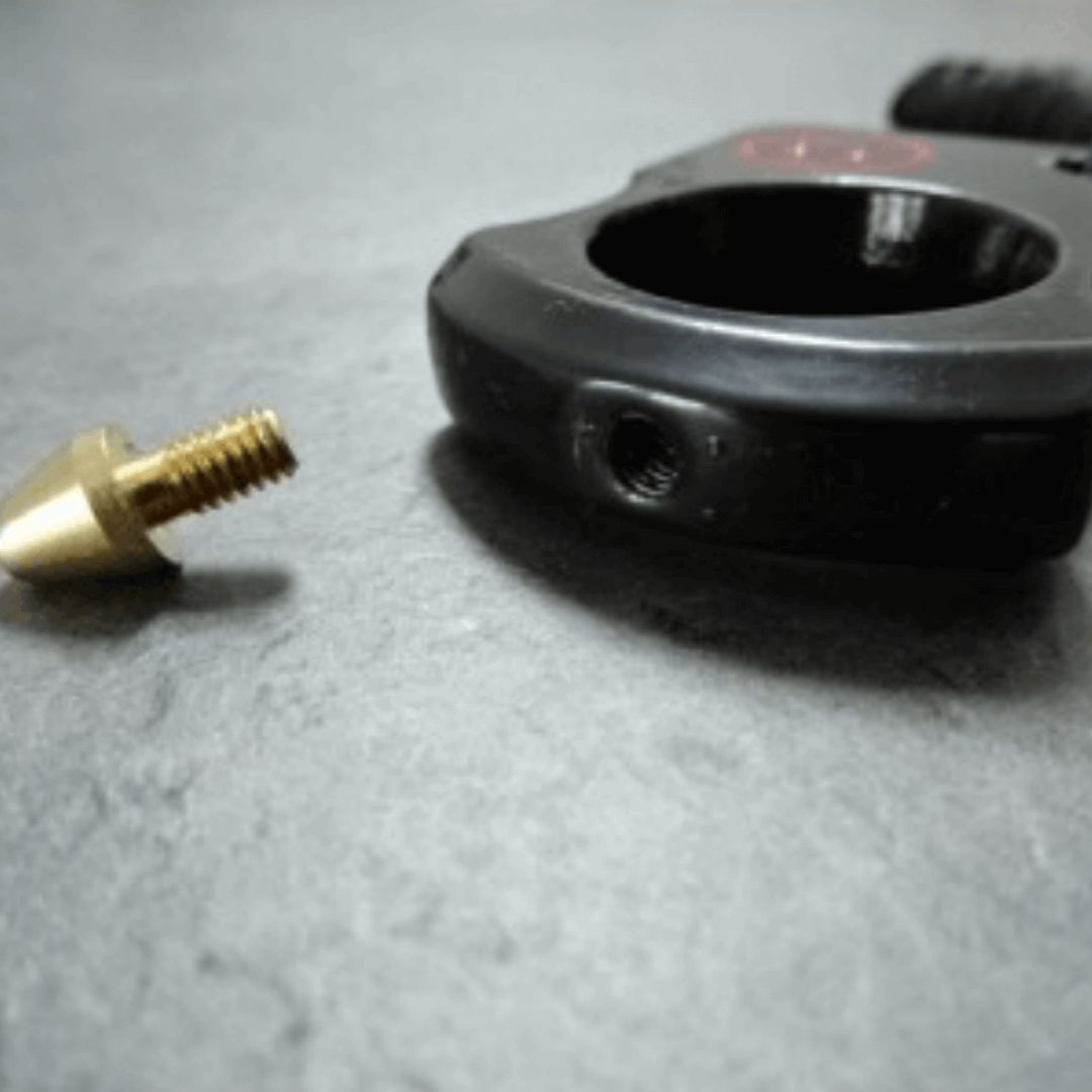 Knuckle duster Smiley Single Finger Spiked brass knuckles Self Defense Real-GS134