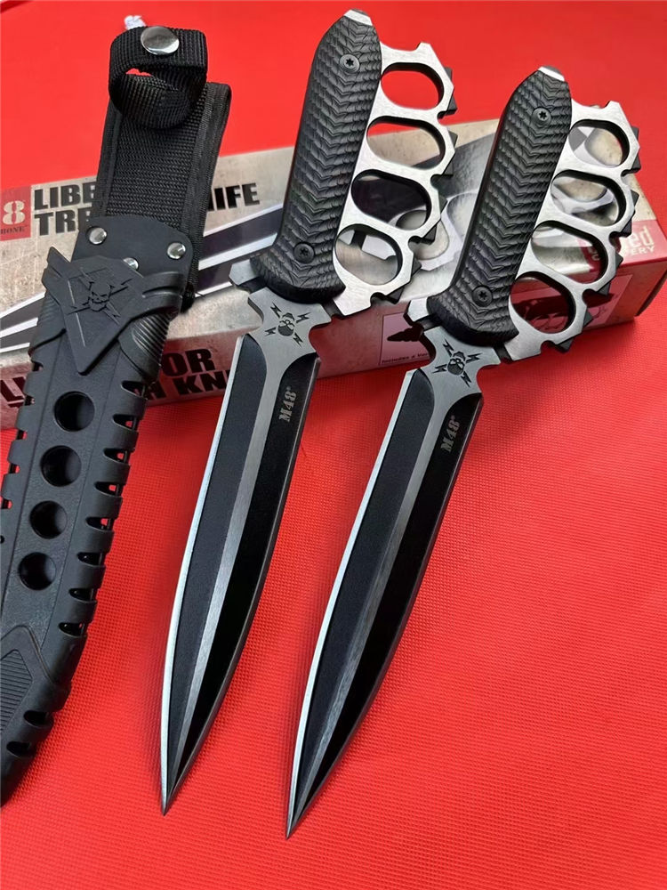 M48 Liberator Trench Knife | 7 1/2” 2Cr13 stainless steel blade | 13 3/4” overall | Vortec and nylon sheath included