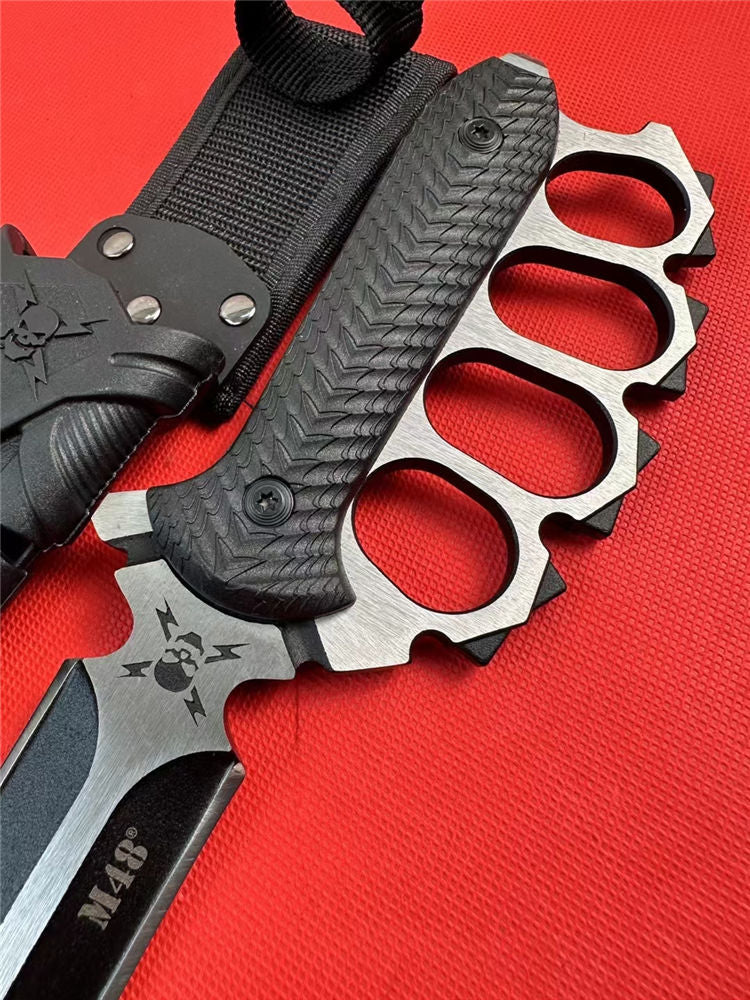M48 Liberator Trench Knife | 7 1/2” 2Cr13 stainless steel blade | 13 3/4” overall | Vortec and nylon sheath included-GS76