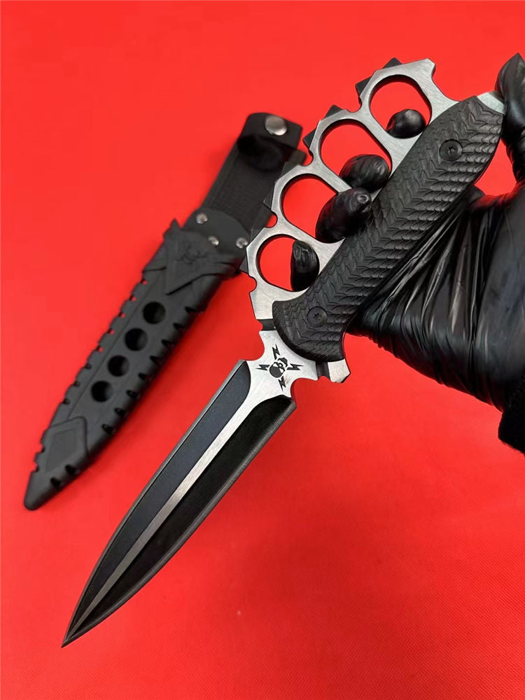 M48 Liberator Trench Knife | 7 1/2” 2Cr13 stainless steel blade | 13 3/4” overall | Vortec and nylon sheath included