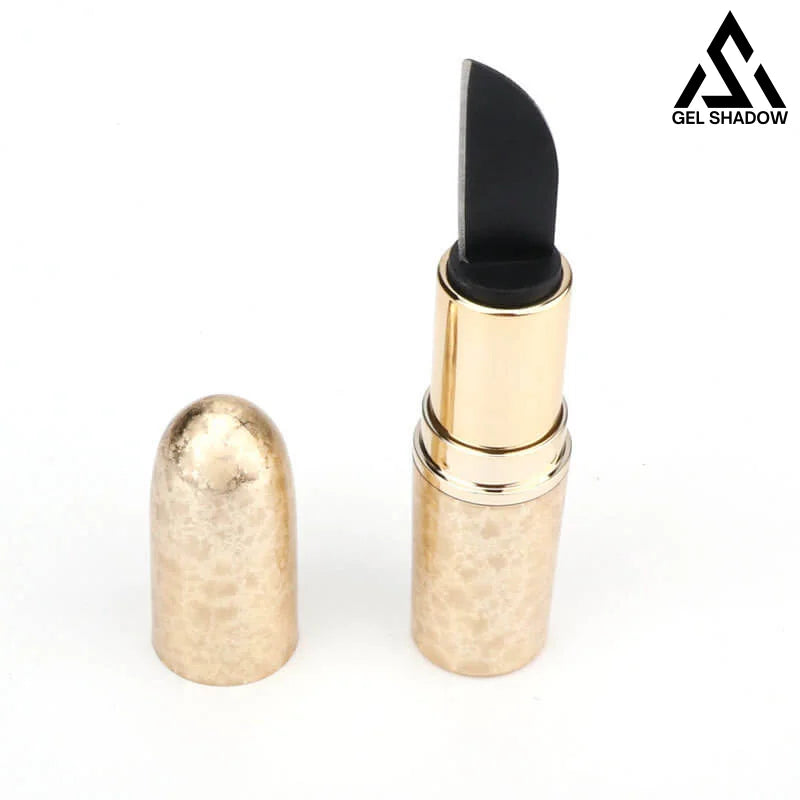 4.5 Inch Pucker-Up Lipstick Knife Gold / Full blade Pocket Knives