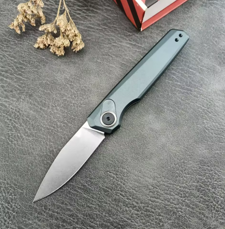 KS DE - 18 - Black Aluminum (2.79" CPM-154)-GS148