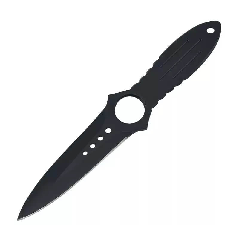 OUTDOOR GAITER SABER CAMPING OPEN BLADE STRAIGHT KNIFE