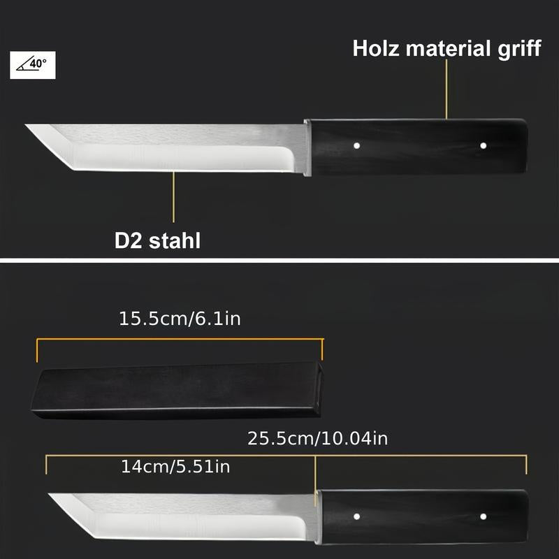 Japanese Samurai Katana Tanto Fixed Blade Knife