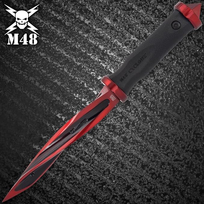 United Cutlery M48 Blue Cyclone Twisted Fixed Blade-GS95