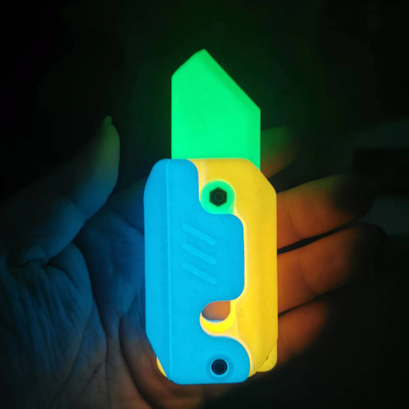 3D Printed Baby Mini M1911 Gravity Fidgets
