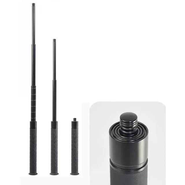 GS183 FOX Telescopic Hiking Pole with Self-Defense Baton