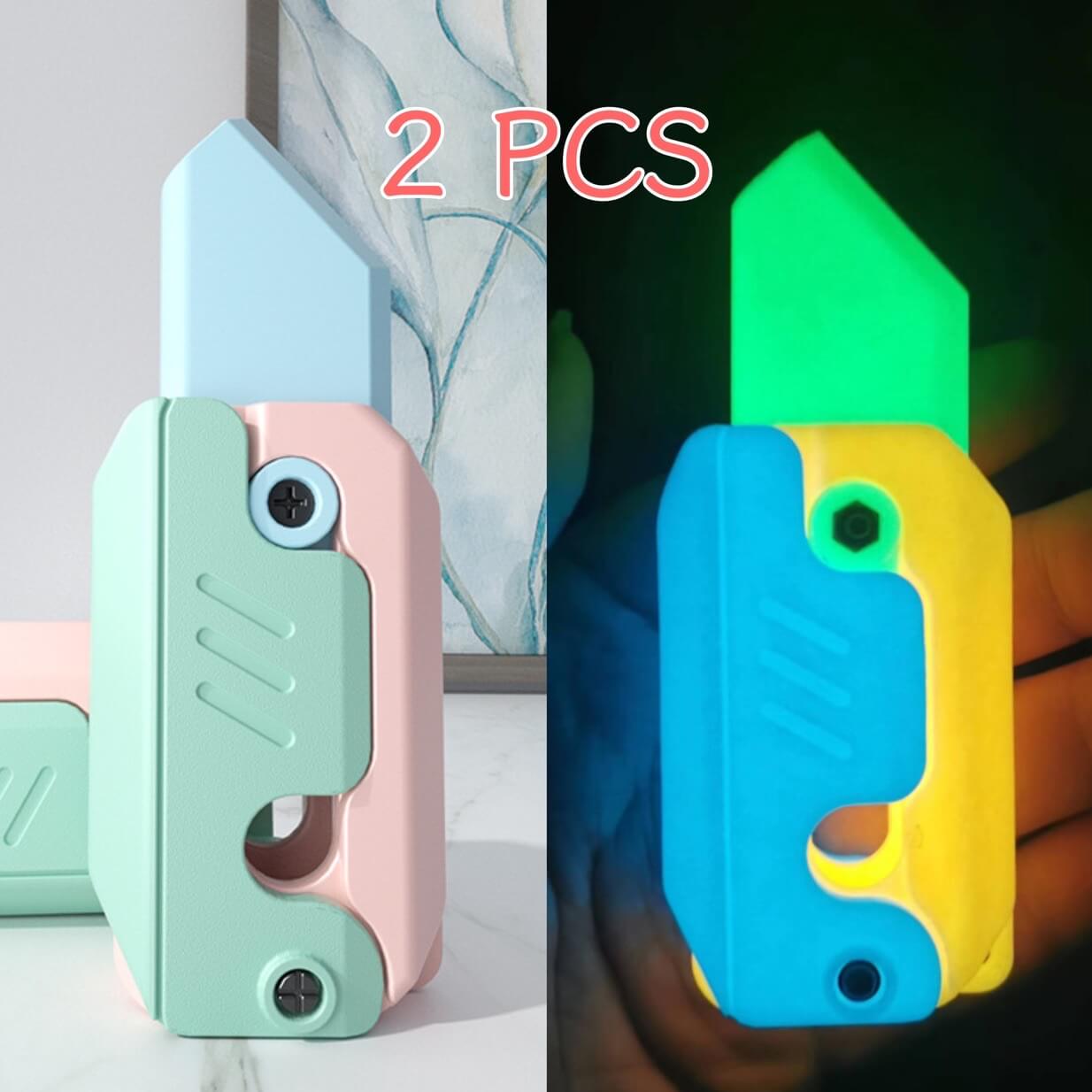 3D Printed Baby Mini M1911 Gravity Fidgets