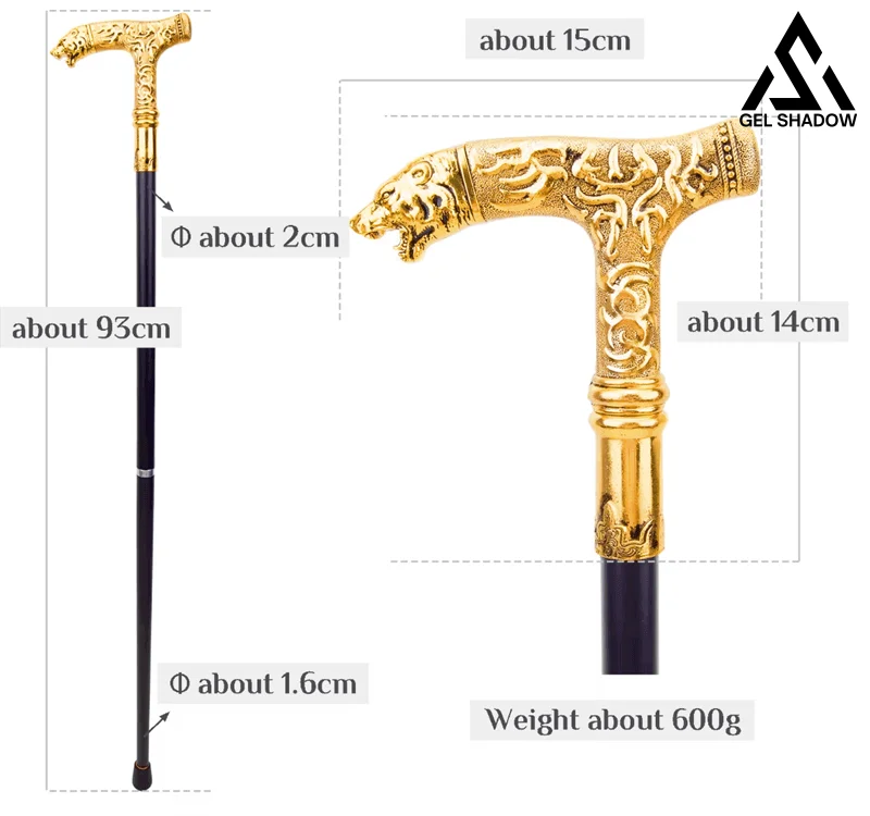 Animal Eagle Luxury Handle Walking Stick With 26Cm Hidden Sword Self Defense