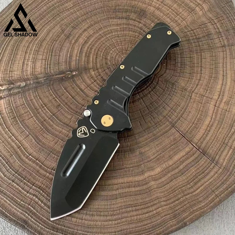 Canku C1137 Heavy-Duty Pocket Folding Knife Black Knives