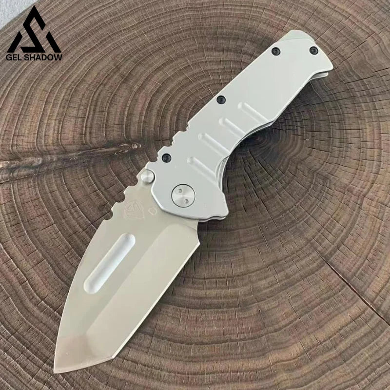 Canku C1137 Heavy-Duty Pocket Folding Knife Silver Knives