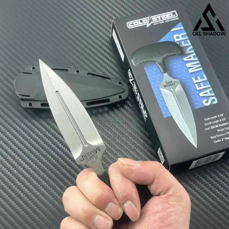 Cold Steel 4.5 In. Safe Maker I Push Knife Cs-12Dbst
