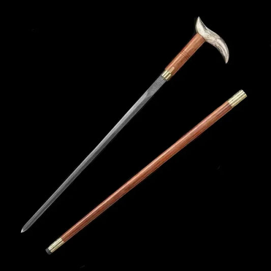 Divine Eagle Cane Sword(US ONLY)-GS52 brown Pocket Knives