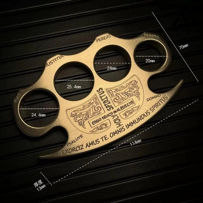 Four-finger alloy self-defense equipment like a tiger’s claws-GS130 BRASSKNUCKLE