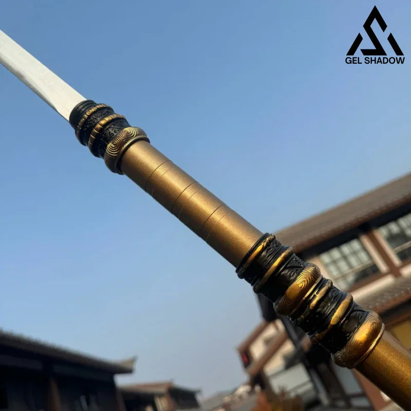 Golden Cudgel Staff Knife(US ONLY)-GS50 Black Gold Pocket Knives