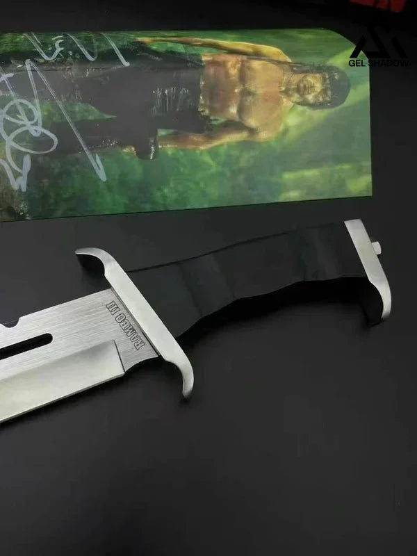 GS159 Stallone Custom Limited Edition Rambo III Black Pocket Knives