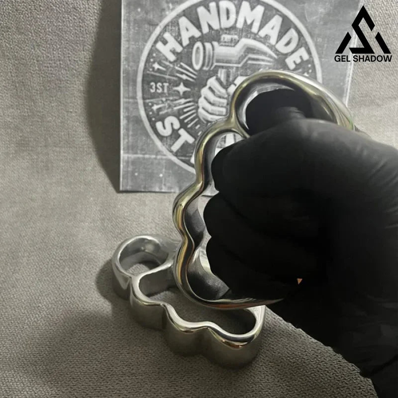 GS160 4-Finger Anti-explosion Stainless Steel Self-defense Knuckle Duster EDC left hand BRASSKNUCKLE