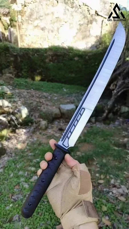 GS165 Blade tactics samurai sword Black and gray Pocket Knives