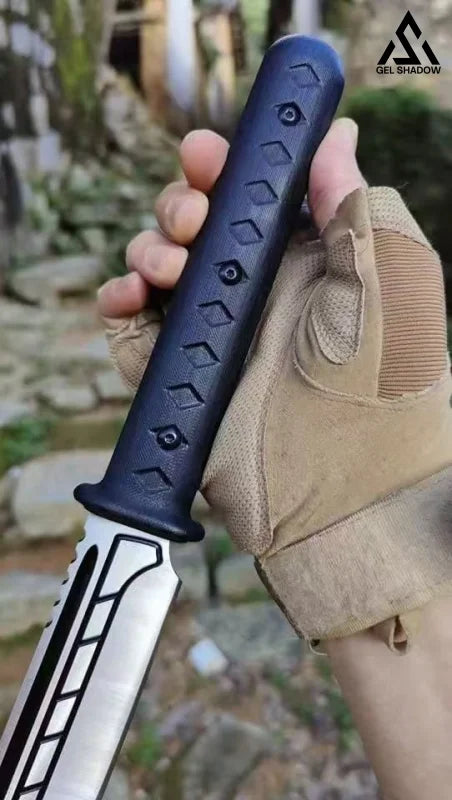 GS165 Blade tactics samurai sword Black and gray Pocket Knives