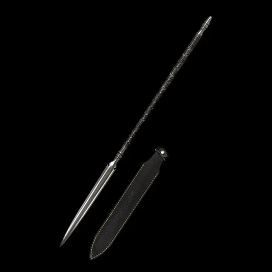 GS171 Handmade Pattern Steel One-piece forging(US ONLY) Grey Pocket Knives