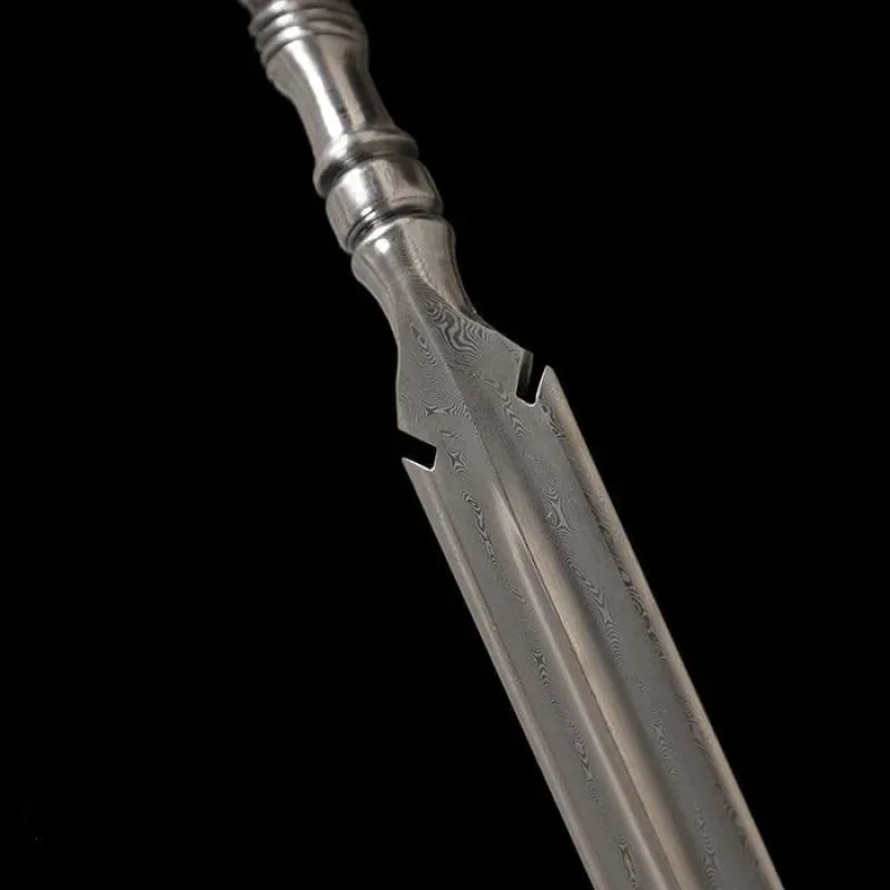 GS171 Handmade Pattern Steel One-piece forging(US ONLY) Grey Pocket Knives