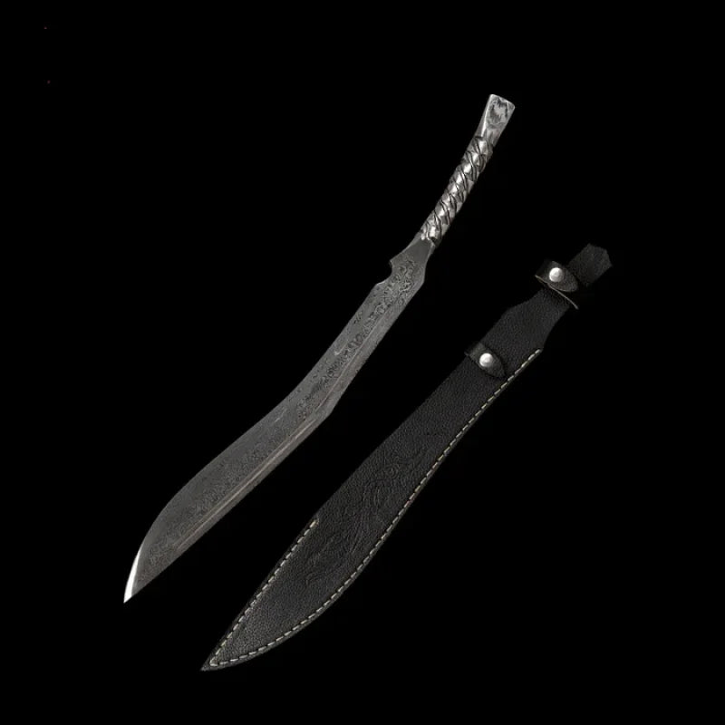 GS175 Handmade Nepal Pattern Steel Integral forging(US ONLY) Damascus Pocket Knives
