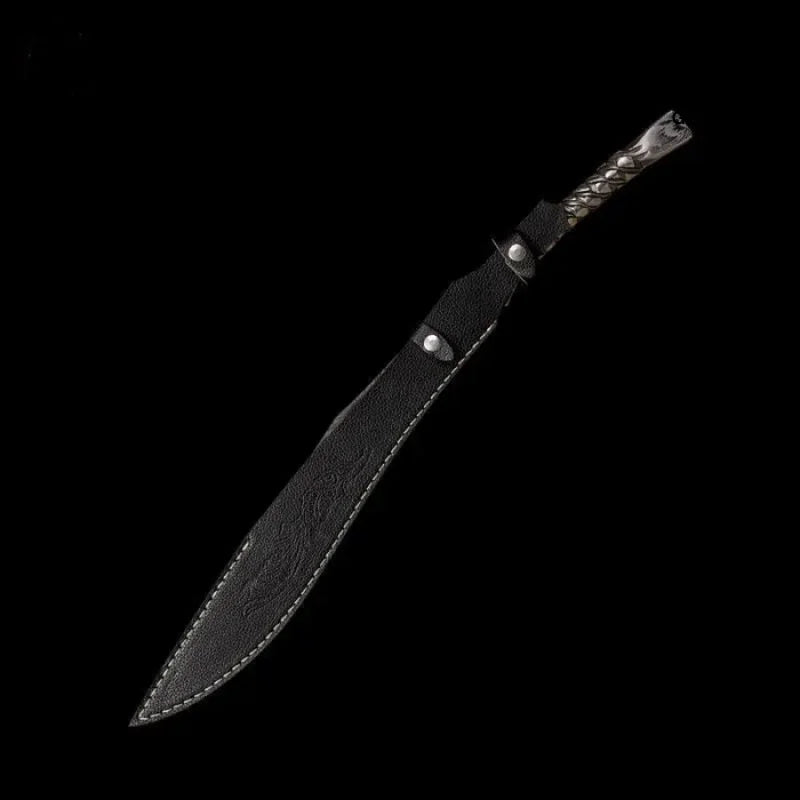 GS175 Handmade Nepal Pattern Steel Integral forging(US ONLY) Damascus Pocket Knives
