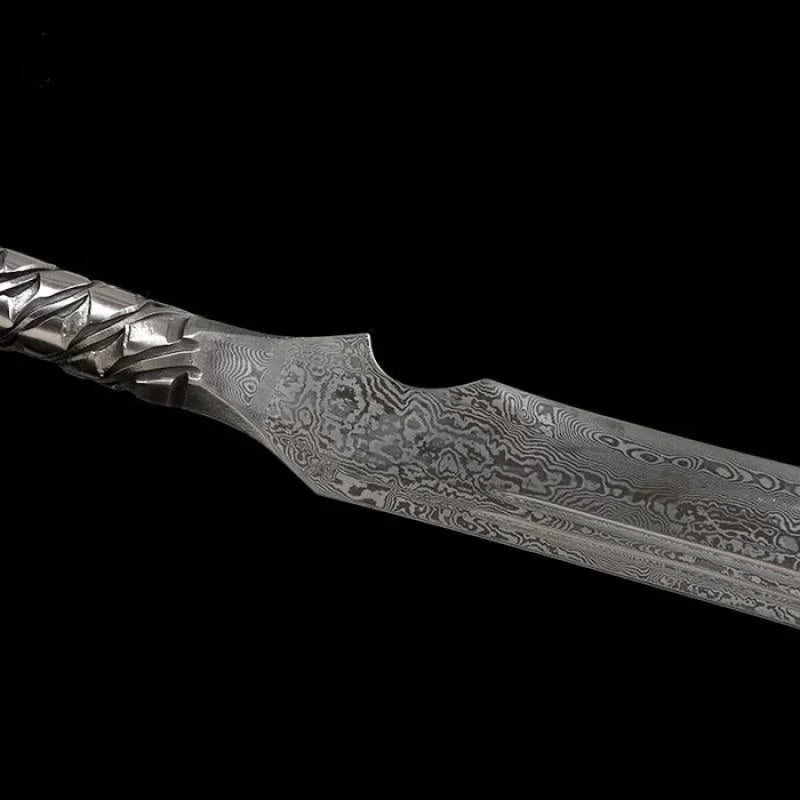 GS175 Handmade Nepal Pattern Steel Integral forging(US ONLY) Damascus Pocket Knives