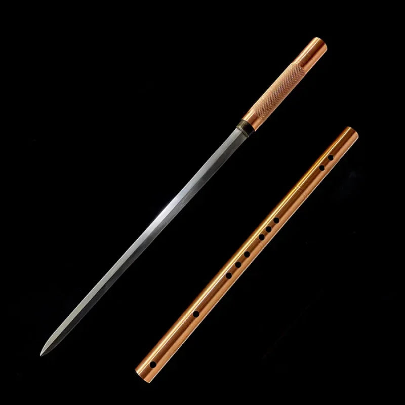 GS178 Flute Sword Copper Pocket Knives