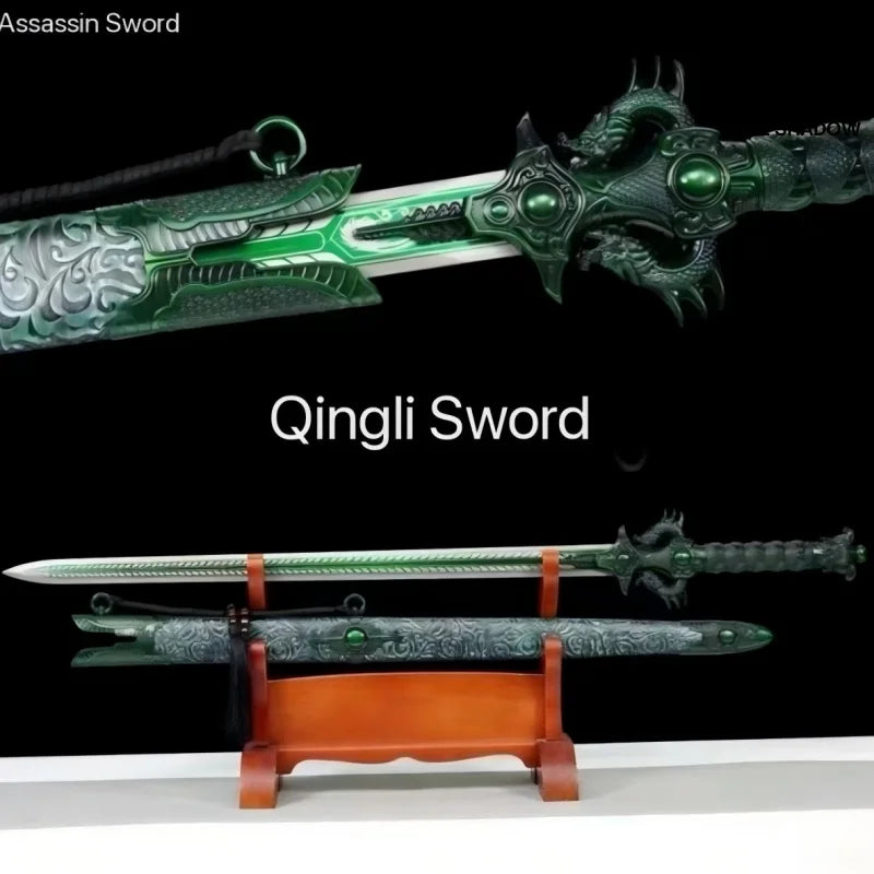 GS181 Outdoor tools collection sword(US ONLY) Green Pocket Knives