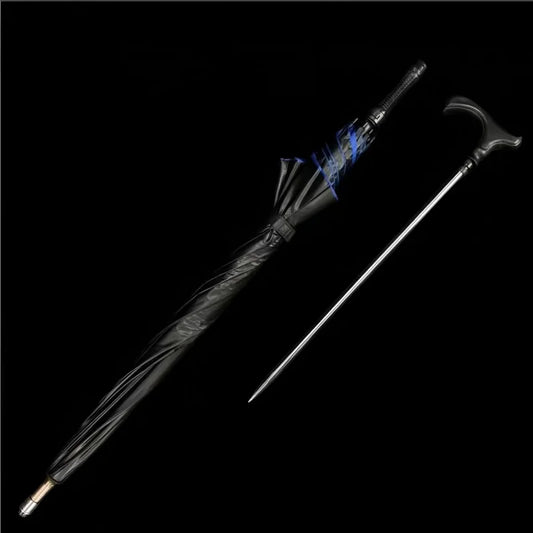 GS188 Outdoor multi functional hiking umbrella(US ONLY) Black Pocket Knives