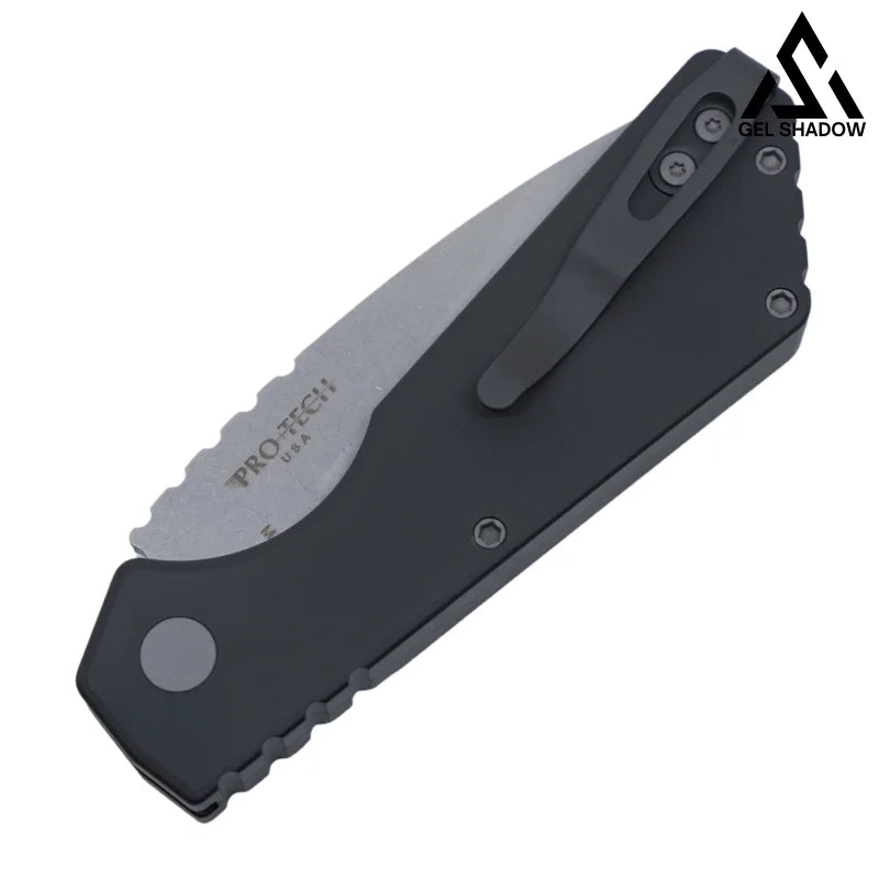 GS220 Pro-Tech Knives PT201 Strider PT+ Automatic Knife Folder Black 未分类