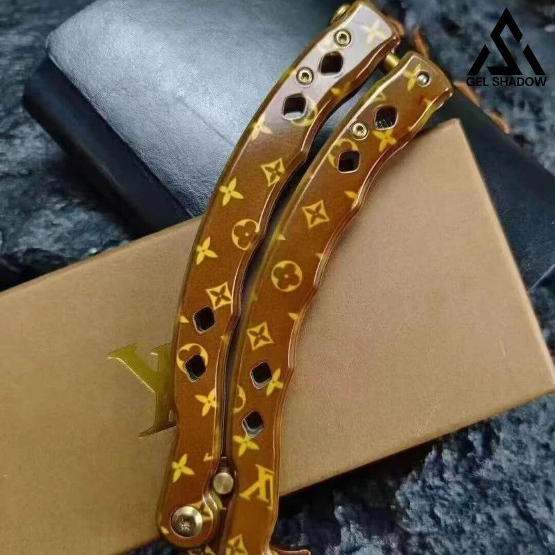 Lv Limited Scorpion Balisong Sharpen Butterfly Knife