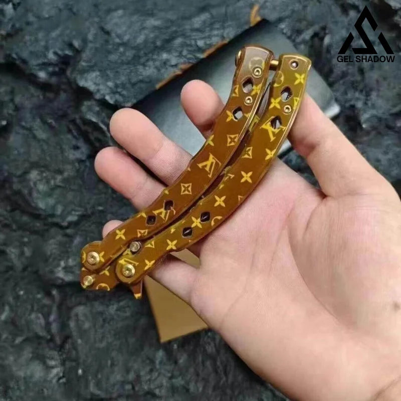 Lv Limited Scorpion Balisong Sharpen Butterfly Knife