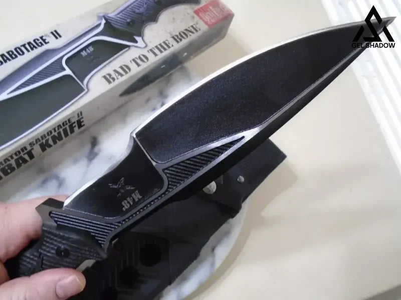 M48 Liberator Combat Fixed Blade Knife 10mm Full Tang Bowie UC3337 G10 13.80’’ OA black KNIVES