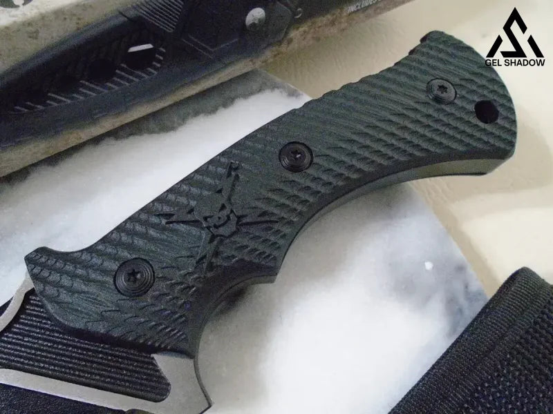 M48 Liberator Combat Fixed Blade Knife 10mm Full Tang Bowie UC3337 G10 13.80’’ OA black KNIVES
