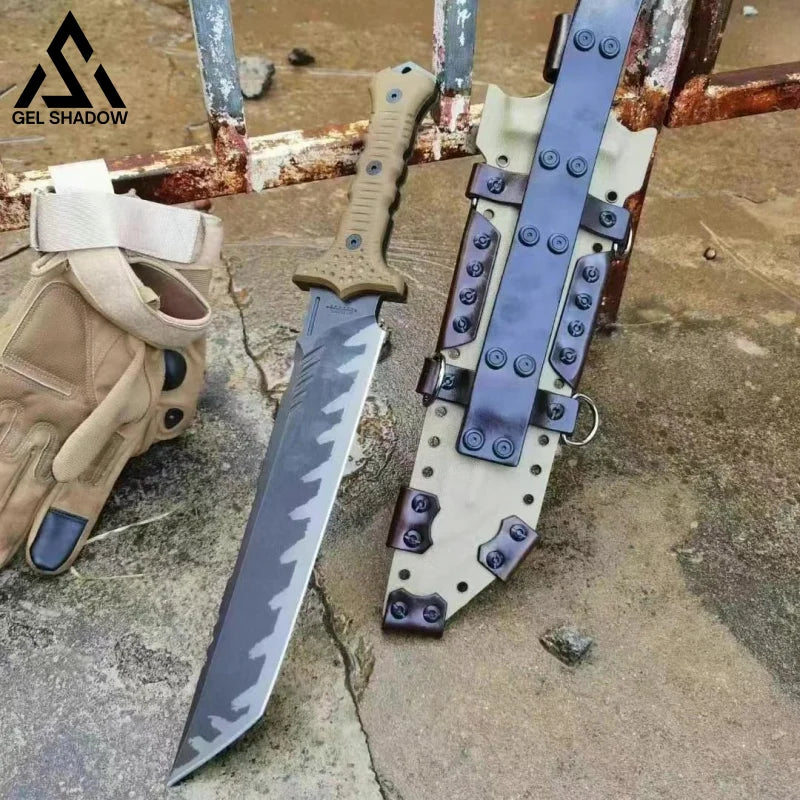 Miller M17 Survival Knife Heavy-Duty Sword Desert Knives