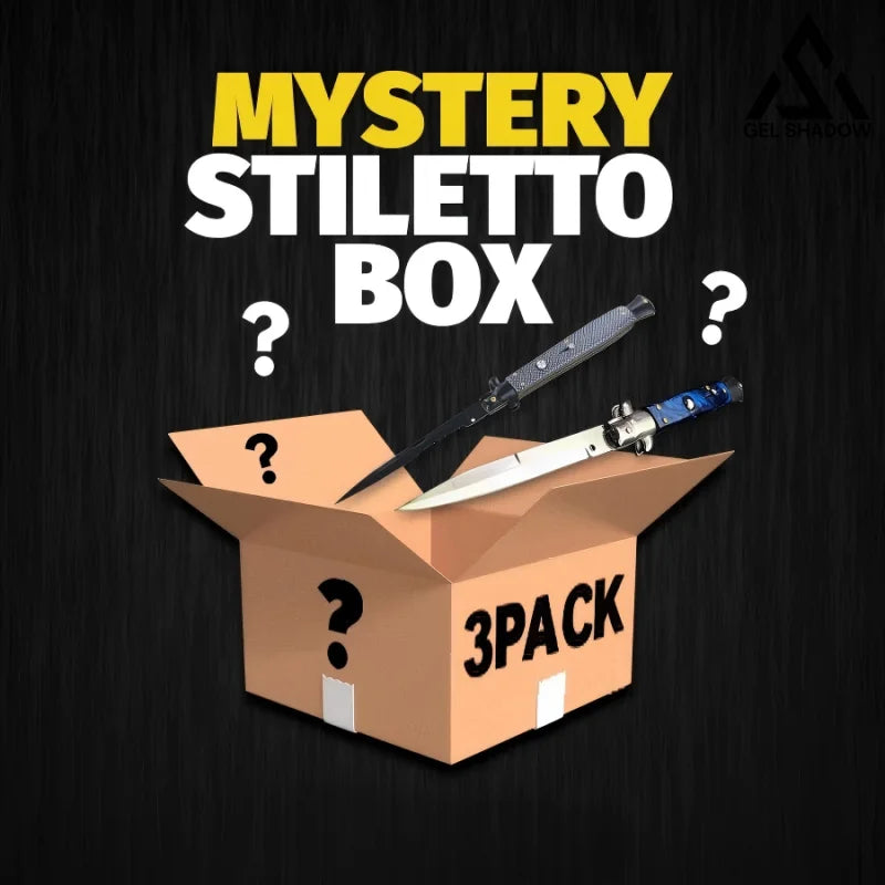 Mystery Stiletto Knife Pack(1 Or 3 Knife) 3 Pack