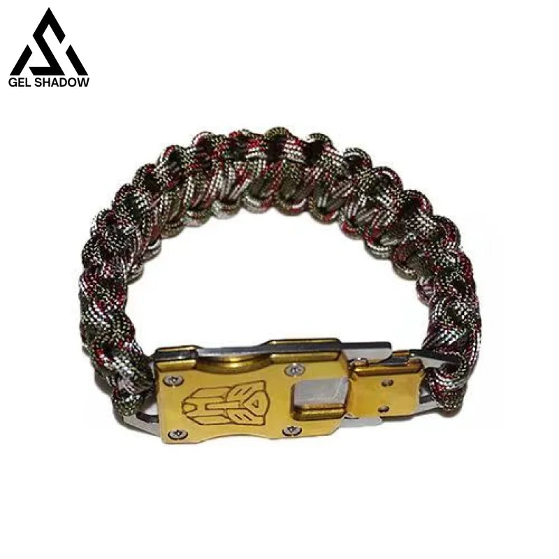 Outdoor Bracelet Knife Transformers Pattern Colorful
