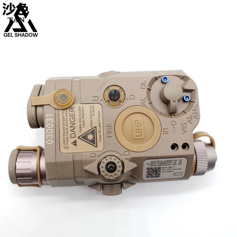 Peq-15 Laser Nylon Battery Box Red And Green Sand / 18650*1+Charger