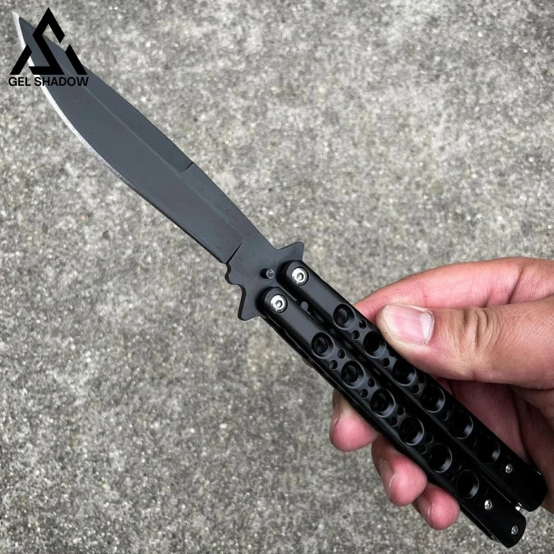 Scorpion Balisong Butterfly Black Knife