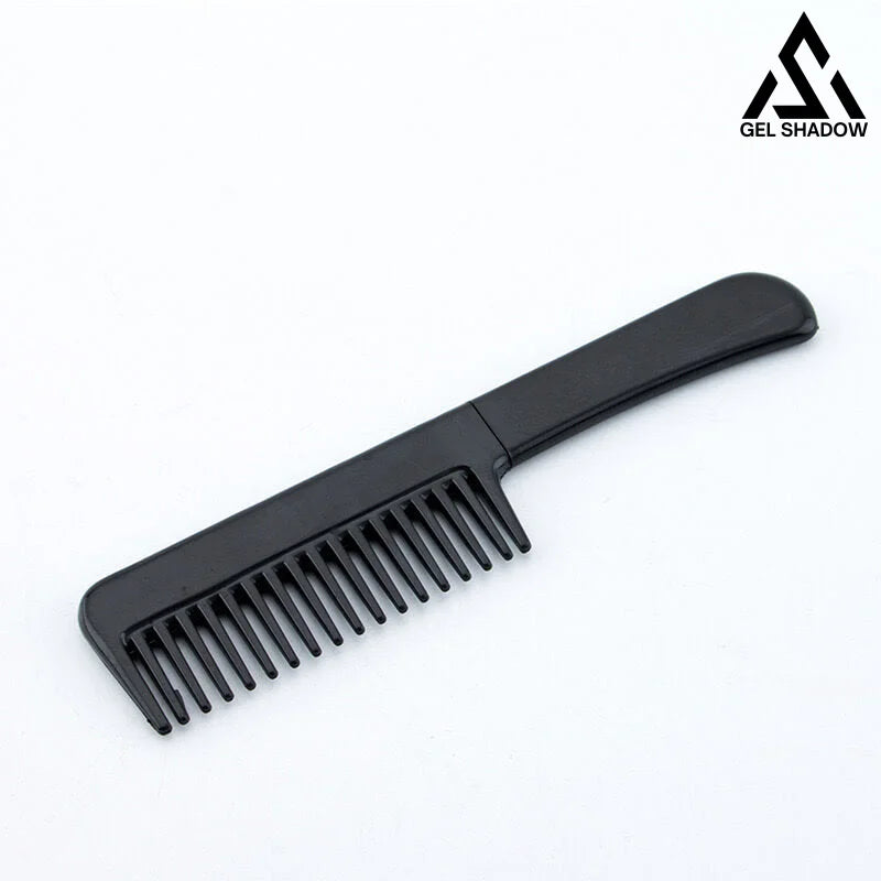 Self Defense Brush Comb With Hidden Sharp Knife black / Square handle Pocket Knives