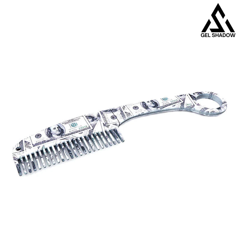 Self Defense Brush Comb With Hidden Sharp Knife US dollar / Round handle Pocket Knives
