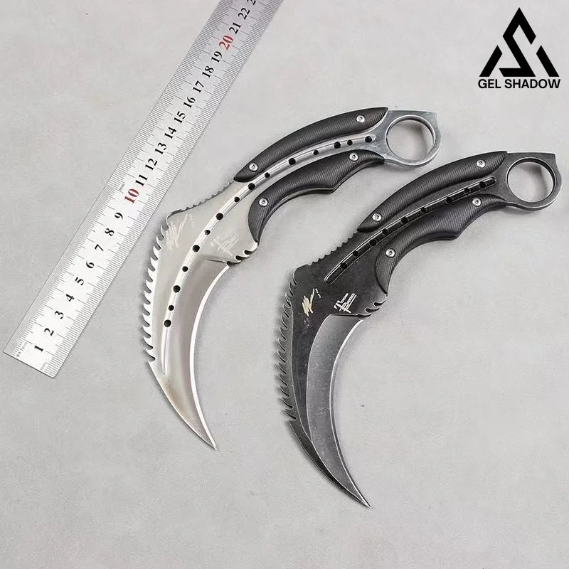 Todd the Dragon outdoors camping claw knife-GS149 BRASSKNUCKLE