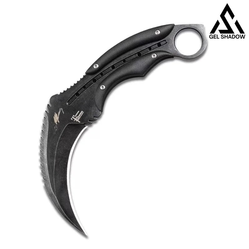 Todd the Dragon outdoors camping claw knife-GS149 BRASSKNUCKLE