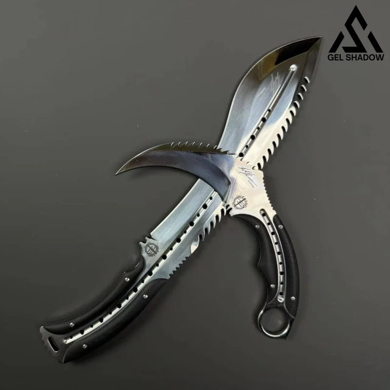 Todd’s Dragon Nepalese Claw Knife Set Silver suit BRASSKNUCKLE