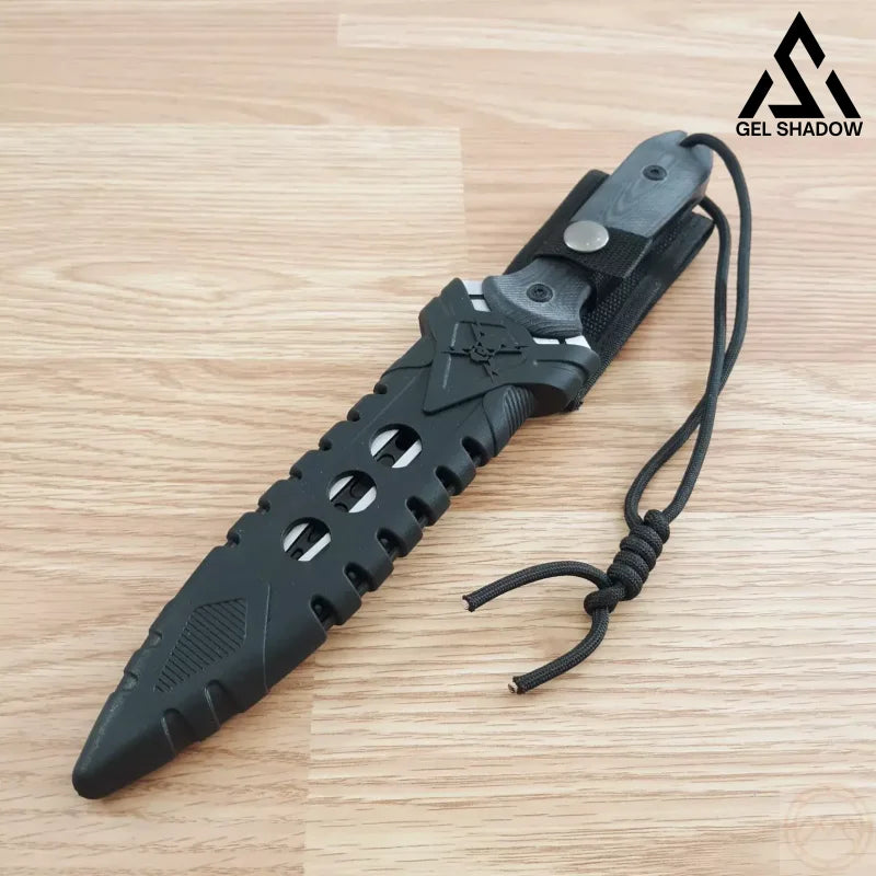 United Cutlery 11 5/8 M48 Talon Dagger Black Fixed Blade Knife + Sheath 3336 black Pocket Knives