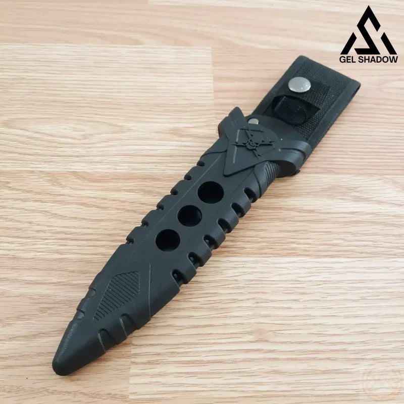 United Cutlery 11 5/8 M48 Talon Dagger Black Fixed Blade Knife + Sheath 3336 black Pocket Knives