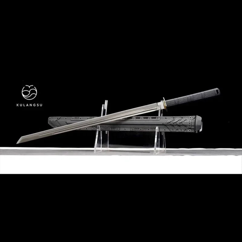 Warlord Tactical Tang Blade(US ONLY)-GS66 black Pocket Knives